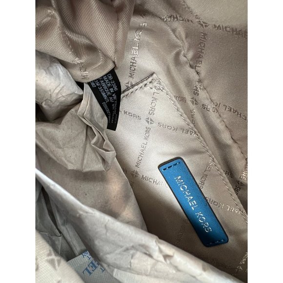 Michael Kors Maisie 2-in-1 Sling WaistPack Large Fanny bag Crossbody Teal - Picture 9 of 12